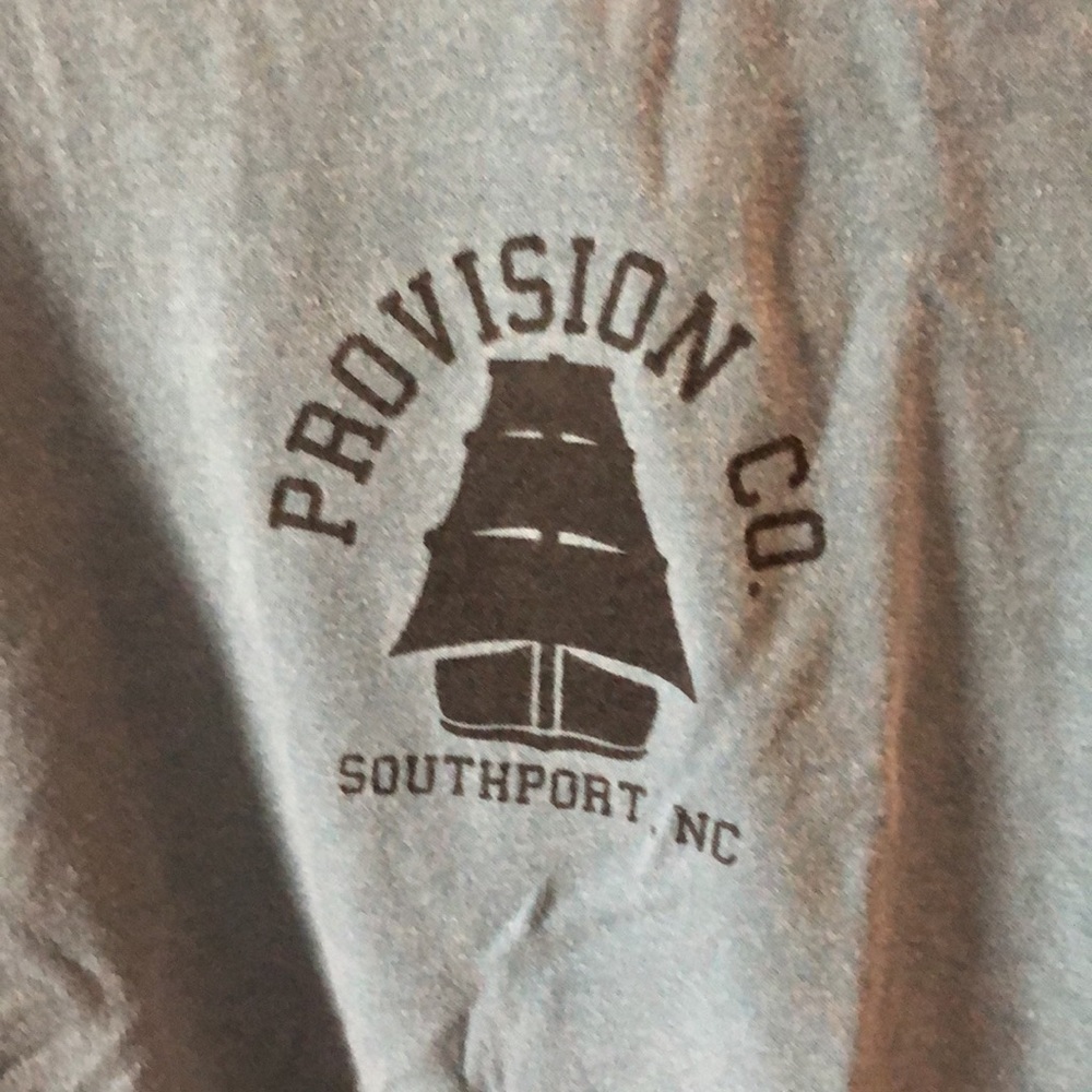 Provision company blue t shirt size small